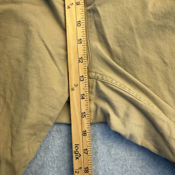 Old Navy Pants Women's 2X Beige OG Chino Comfort Waist Academia Crop Read - Picture 7 of 11